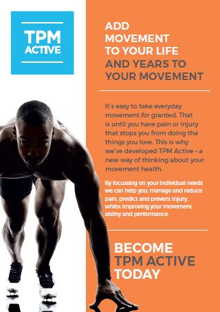 libertyphysiouk's tweet photo. TPM Active for The Pro Athlete https://t.co/5ryIwWib8L #movementhealth https://t.co/zTOk7GFD3f