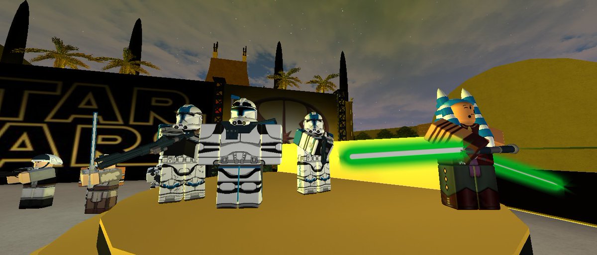 Wed Imagineering On Twitter Star Wars A Galaxy Far Far Away Stage Show Coming Soon Roblox Robloxdev - new cannon war roblox