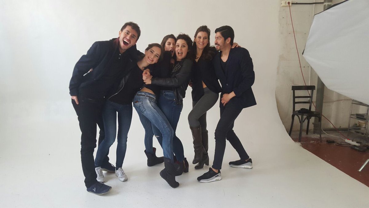 Disfrutando de un día de compañeros y fotos!!! #centraldecine #actriz #patriciadegano #tupe