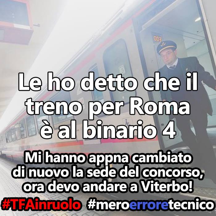 Camela__Benito's tweet photo. #meroerroretecnico perché #TFAèconcorso quindi #doppiocanale a #abilitatiTFA @reportrai3 @mimandaRai3  @RaiBallaro https://t.co/svGjhPnEoP
