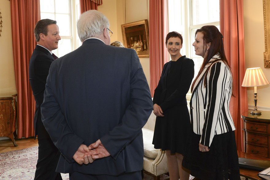 PM, with @transportgovuk Patrick McLoughlin, hosted a reception for transport workers who have made a difference.