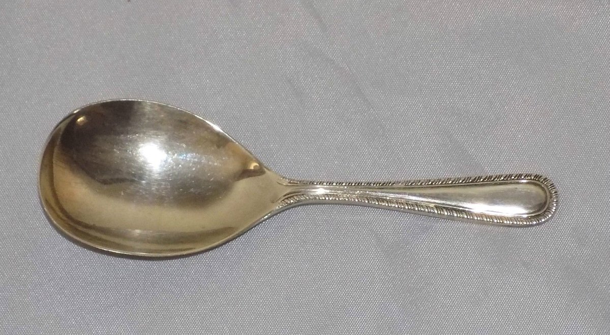 MandysTreasure's tweet photo. #Collectors #Auction - #Vintage #English Sterling #Silver #Tea #Caddy #Spoon JB #Chatterley https://t.co/eOBtPGiORd https://t.co/IDByMsVTKX