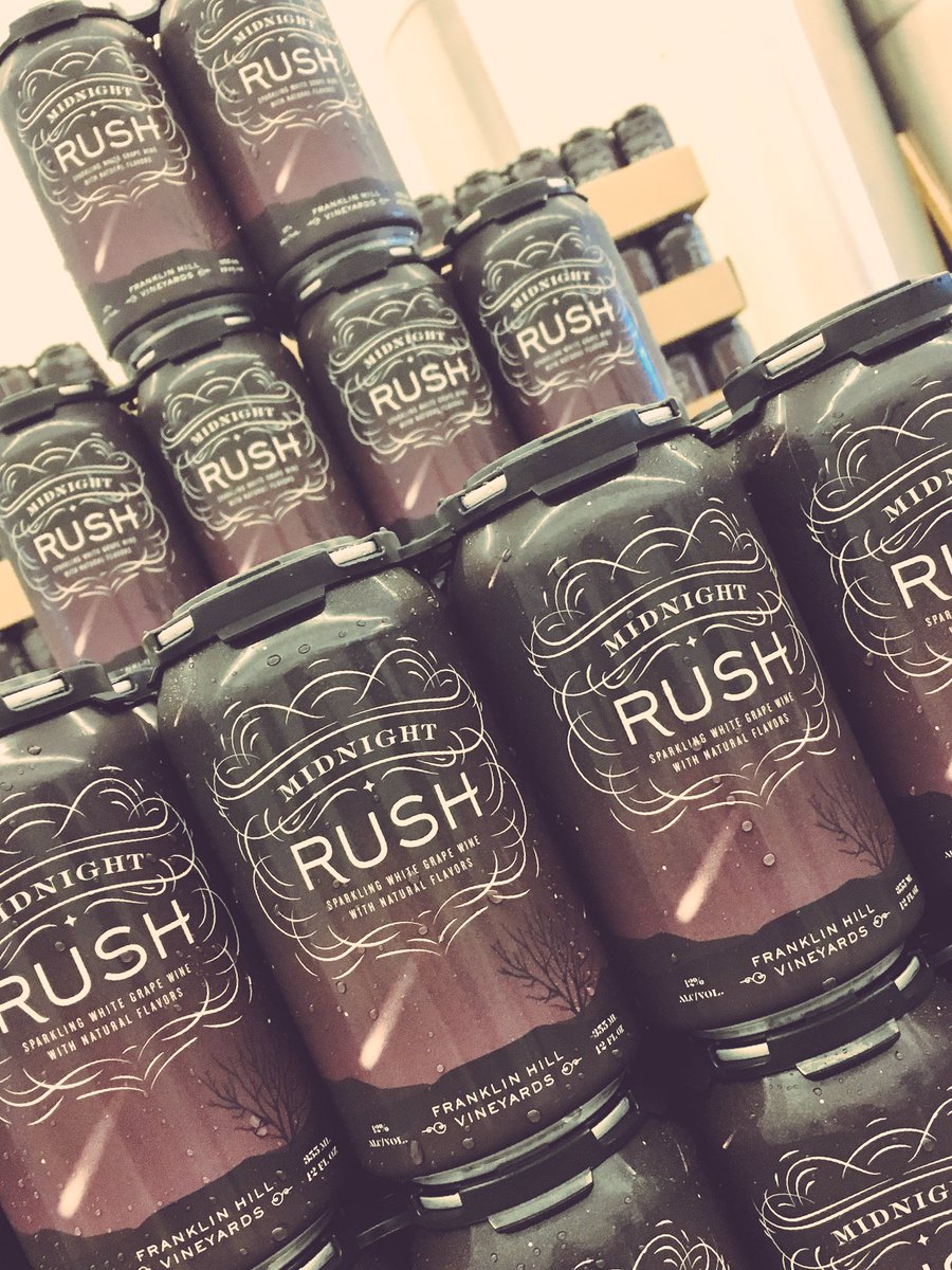 FranklinHillVin's tweet photo. Have you felt the Rush yet?  #midnightrush #newwine #plumpower #love #getyourselfsome https://t.co/YMkGuNTHWI