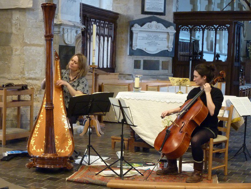 musicinthame's tweet photo. Amazing playing from @EleanorTurner &amp; Rowie Calvert on Saturday @musicinthame . Wonderful sponsors @blasermillsFam https://t.co/CvJgGF9rXZ