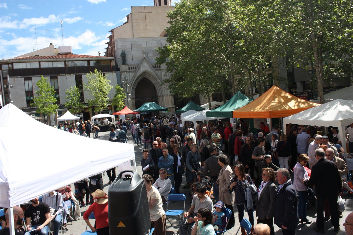 PICValles's tweet photo. Va ser una gran #firaagroecologica #Terrassa Gràcies a tothom https://t.co/K7wjmTb8Sz