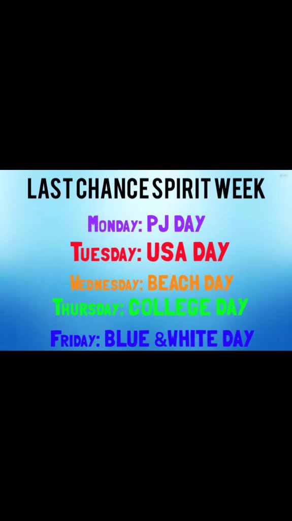 TuckerBlackhawk's tweet photo. Show some BHS Pride this week. The school year isn't over yet. #BHS https://t.co/ncBziiFfUg
