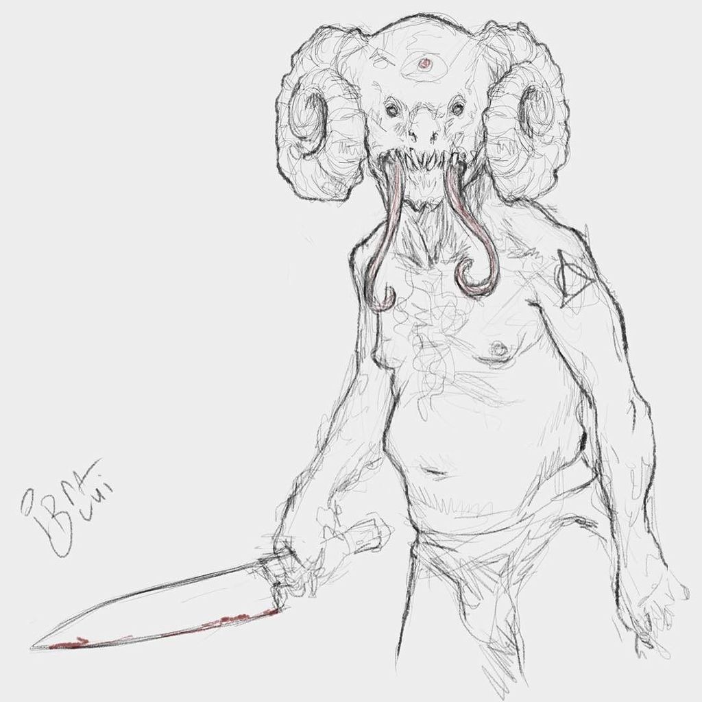 iBralui_Art's tweet photo. Two tongues #art #sketch #horror #sketchaday #sketch_daily #characterdesign #creaturedesig… https://t.co/enUJResPTQ https://t.co/mTLHKwyA5W