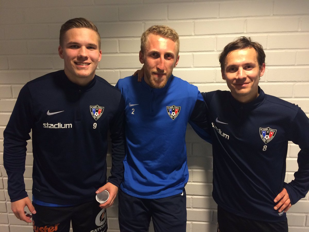 FCInterTurku's tweet photo. Illan matsi päättyi loppukirin myötä 3-1 -voittoon! Maalintekijöinä @KallmanBenjamin, Belica ja @sebumannstrom https://t.co/SqsZqX8ovR