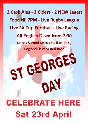 georgesthelens's tweet image. Looking forward to our biggest St Georges Day of our 11 so far @georgesthelens #sthelenshour