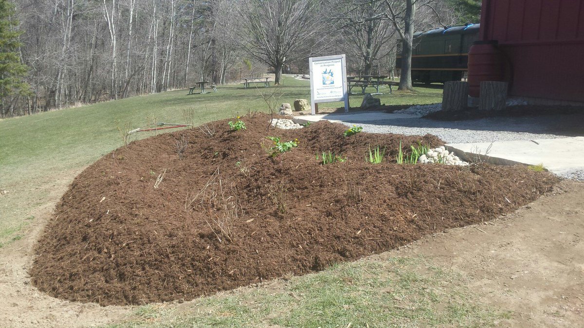 Hamilton_CA's tweet photo. Come visit our new rain garden at Dundas Valley CA. #demostration #HamOnt Thx @seanfernridge https://t.co/hSINx2IRmC