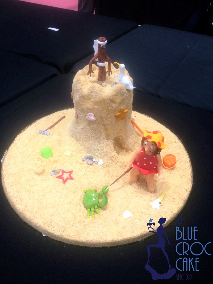 BlueCrocCake's tweet photo. I am Stick Man. My cake at #CakeInternational was awarded a Merit https://t.co/tZoT8RVtOe