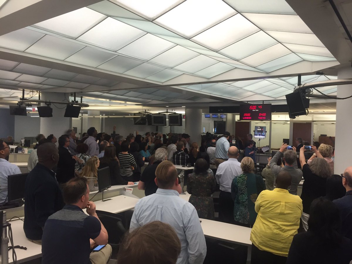 Jake Coyle On Twitter Ap Newsroom Gathers To Celebrate Pulitzer For Public Service For Reporting On Seafood Slave Labor Great Day For Ap