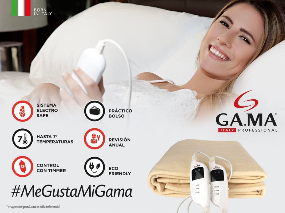 GAMA_Chile's tweet image. Para estos días de frío no olvides tu Calienta Cama Gama. Disponibles en las mejores tiendas del país #MegustamiGama
