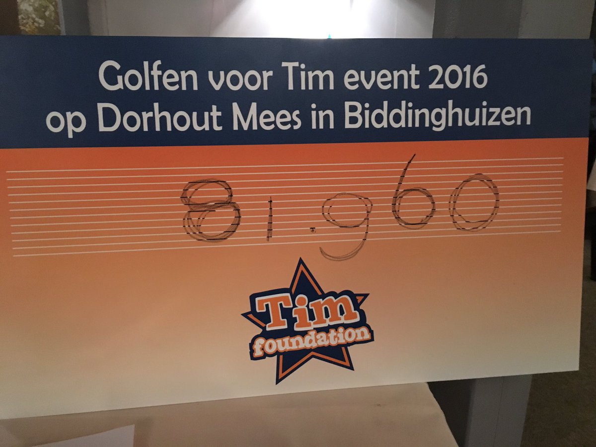 timfoundation's tweet photo. Met bijzondere dank voor een top vent @josvanwamel en zijn vrouw Gea!! Ook @jochemmyjer super bedankt! #GVT16 https://t.co/RRqzmsRQid