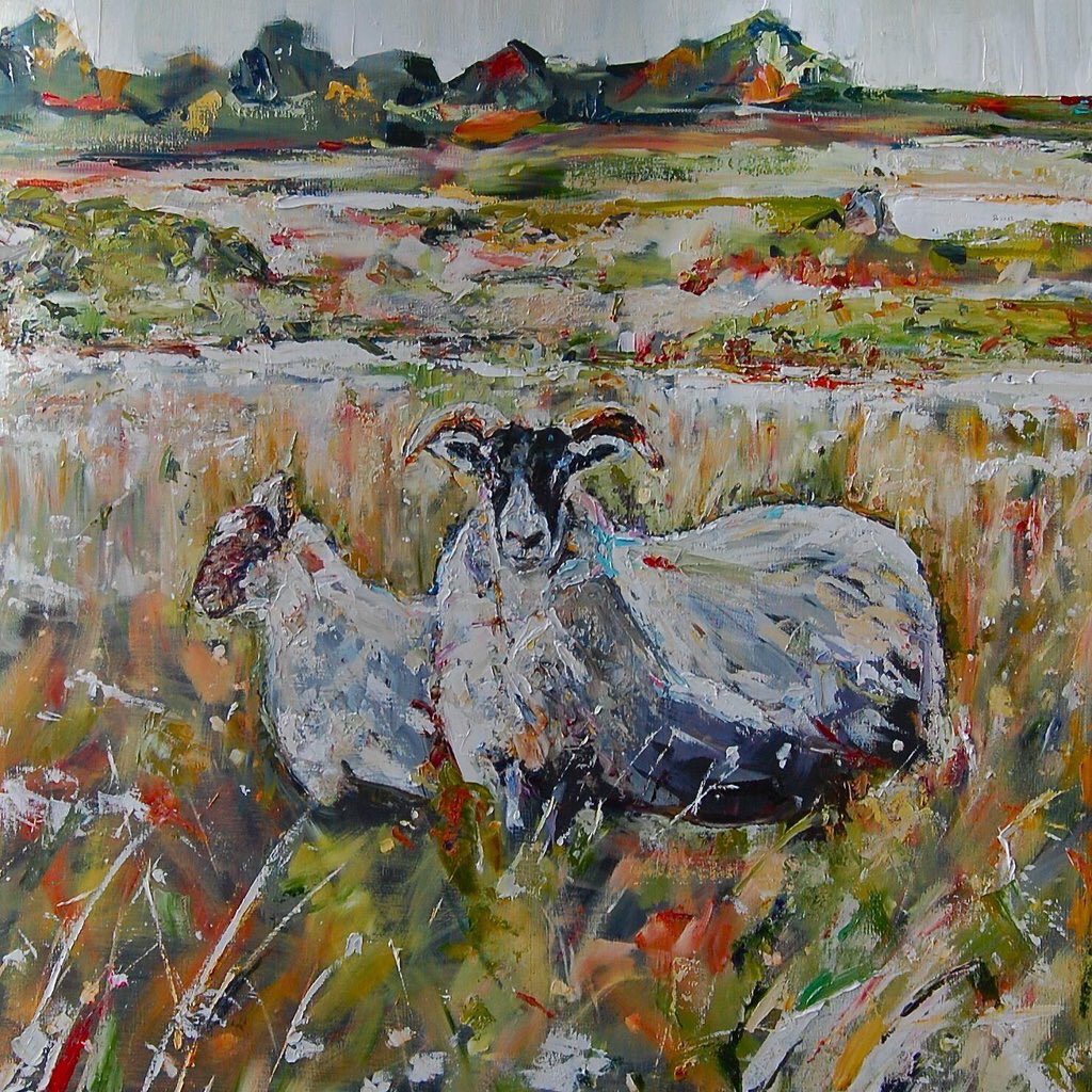 Just in case you've had enough of #belties though I doubt it. Here's a painting not featuring them