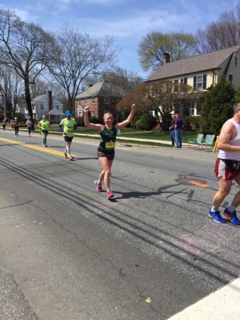 GirlScoutsEMass's tweet photo. #TeamGSEM fans spotted Sally &amp; Danielle in Natick! #boston2016 #BostonMarathon #RunBold https://t.co/KKIhXK8rap