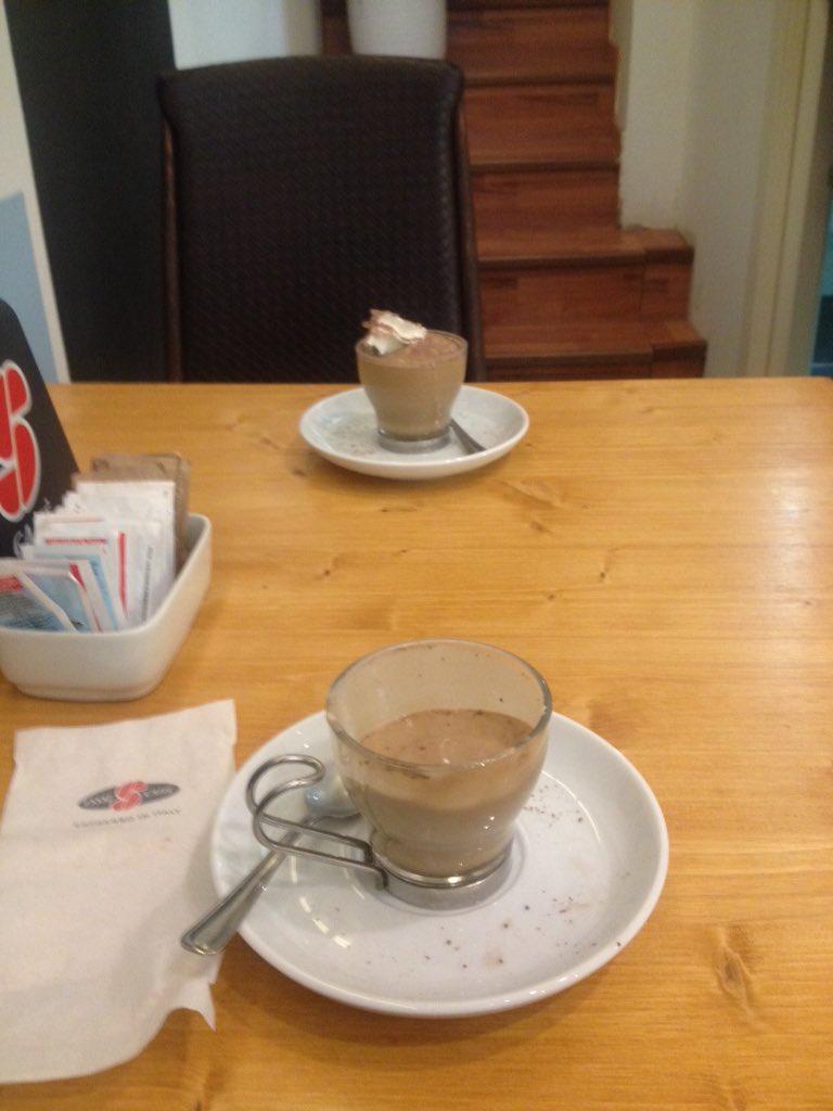 KLeeBoleyn's tweet photo. Iced espresso #love #espresso #coffee #italy #tuscany #lucca https://t.co/xnVFE788p4