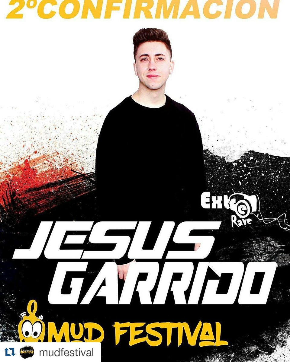 Mudfestiv's tweet photo. 2 artista confirmado Jesus Garrido de @extrerave  estará en @Mudfestiv  el próximo 21 de Mayo https://t.co/f4bTHbqGOX
