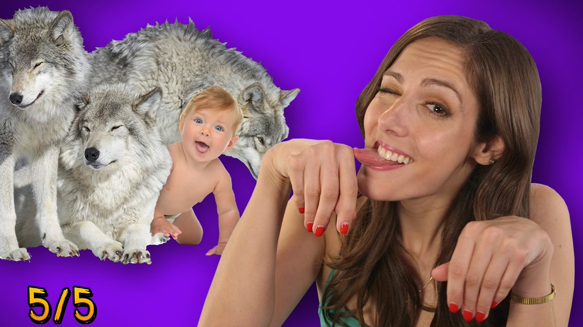 EqualsThreeShow's tweet image. 10/10 is 5/5! 5 Facts 2x a week! "5 INTERESTING People Raised by Animals" w/ @kellylandry bit.ly/1SOCYUA