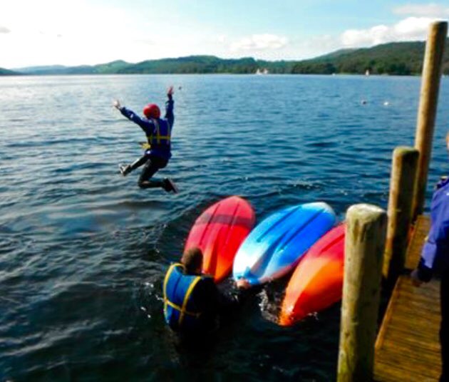 T17042011Moore's tweet image. Boys having fun after our day kayaking. #ourdooreducation #watersports #confidencebuilding