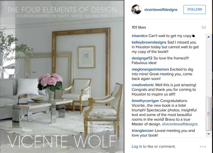 vicentewolf's tweet photo. WOW, thxs everyone for the purchasing my new book #thefourelementsofdesign @Rizzoli_Books #getyourcopytoday #design https://t.co/U7a7PjmlWH