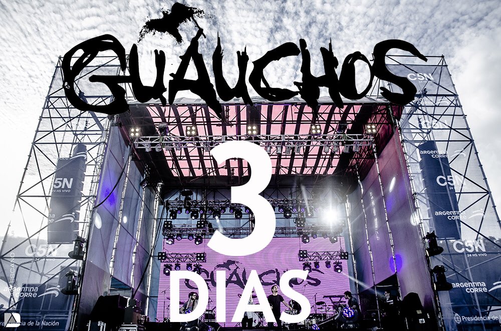 Faltan solo 3 días #GuauchosVuelveAlVivo