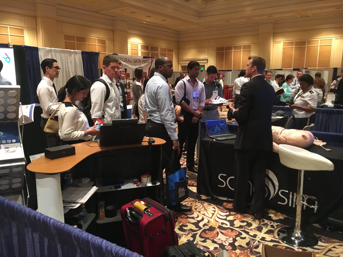 SonoSim's tweet photo. Visit SonoSim at #AAIM16 Booth #10 to discuss integrating #Ultrasound Training into your #InternalMedicine Program https://t.co/WvG6kl7cTV