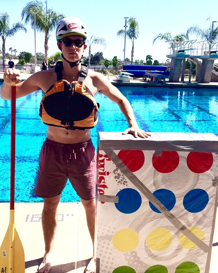 SigEp_SDSU's tweet photo. Right hand on paddle, left hand on green(fest) #whatfloatsyourboat? #greenfest2016 https://t.co/R94DsdUz4q