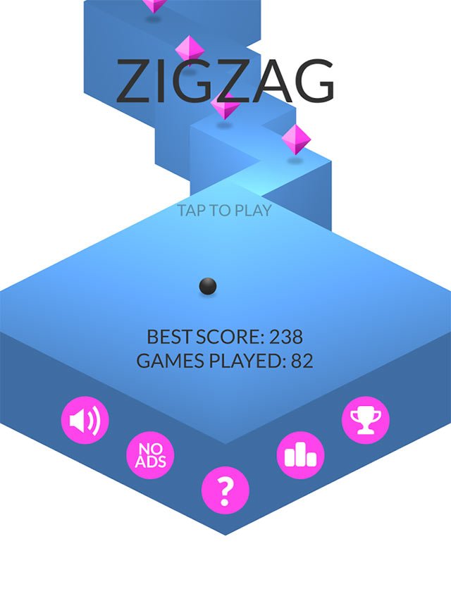 AndroidGamesDig's tweet image. ilnk.me/18f2a Zigzag - control a small black ball rolling on a wide and winding wall.