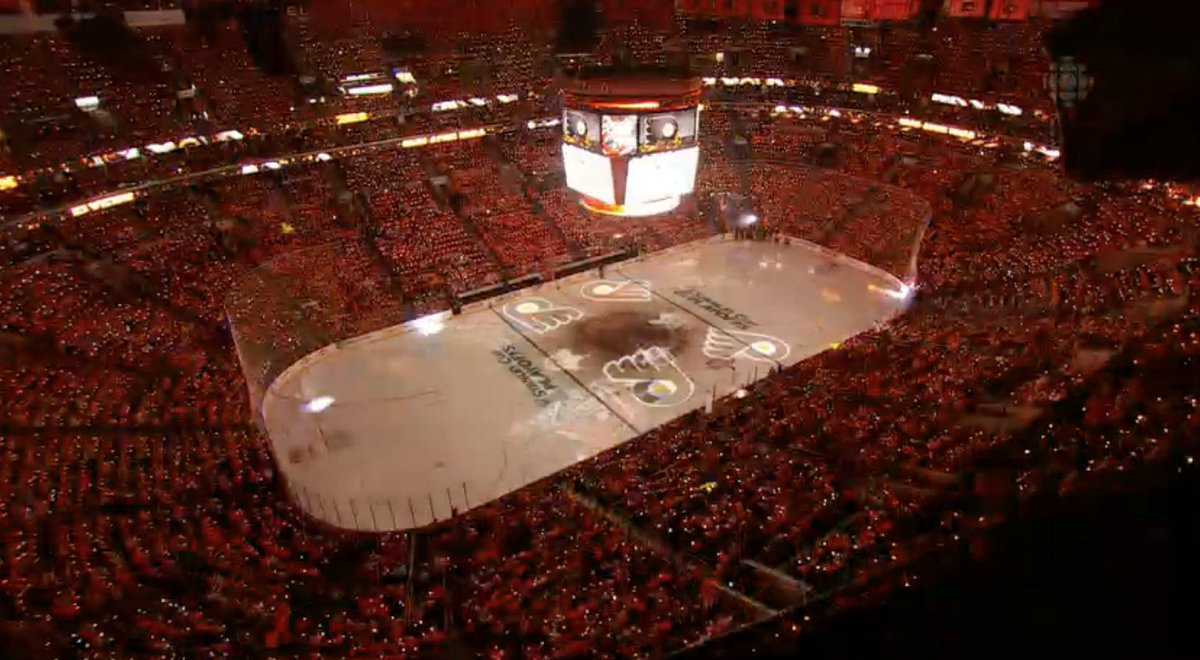 FlyersNation's tweet image. It is lit.