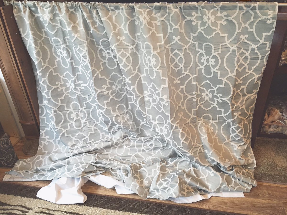 ArtSeaChic's tweet image. Finally had some time to sew together custom #blackoutcurtains for our #windowbench area!😅