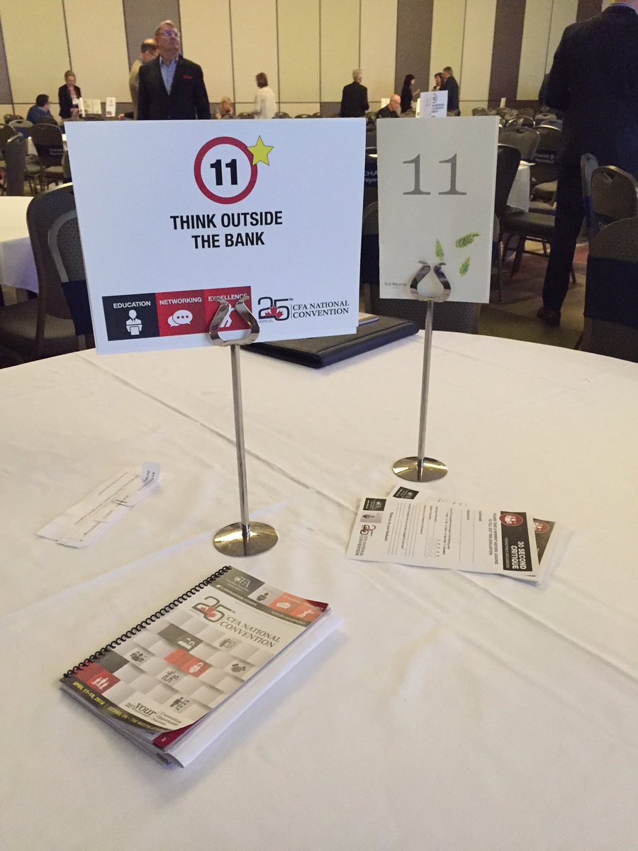 Great 1st day of Roundtable discussions at #CFA2016 National Convention! Come by our table tomorrow - 8:30-10am!