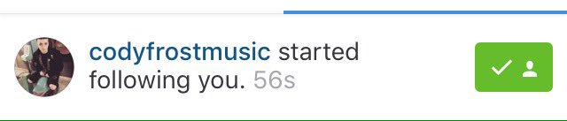 FantasyQween's tweet photo. OMGAWD! #YAASS @codyfrostmusic is following me on @instagram I'm such a fan girl right now #LifeGoals #BegIt #IMean https://t.co/e7AJfHqvVW