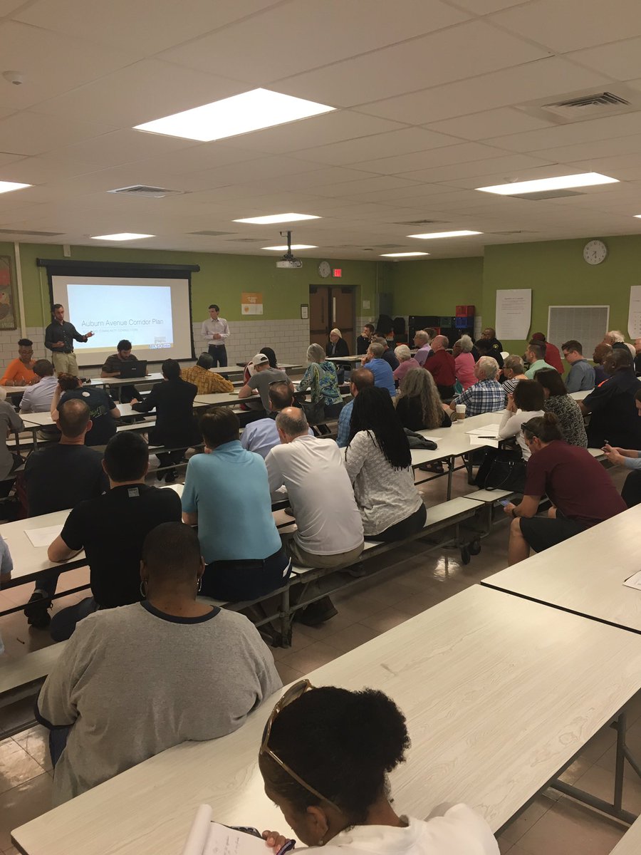 Enormous turnout at the Mt. Auburn Community Council. Thank you for allowing me to introduce myself!