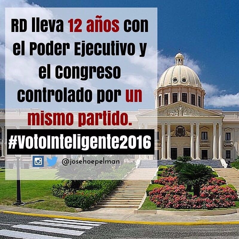 josehoepelman's tweet image. #VotoInteligente2016 Parte esencial de la democracia es el equilibrio de los poderes del Estado.