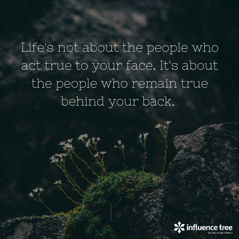 MrLeonardKim's tweet photo. Life's not about the people who act true to your face. It's about the people who remain true behind your back. https://t.co/tT5HWtm1X6