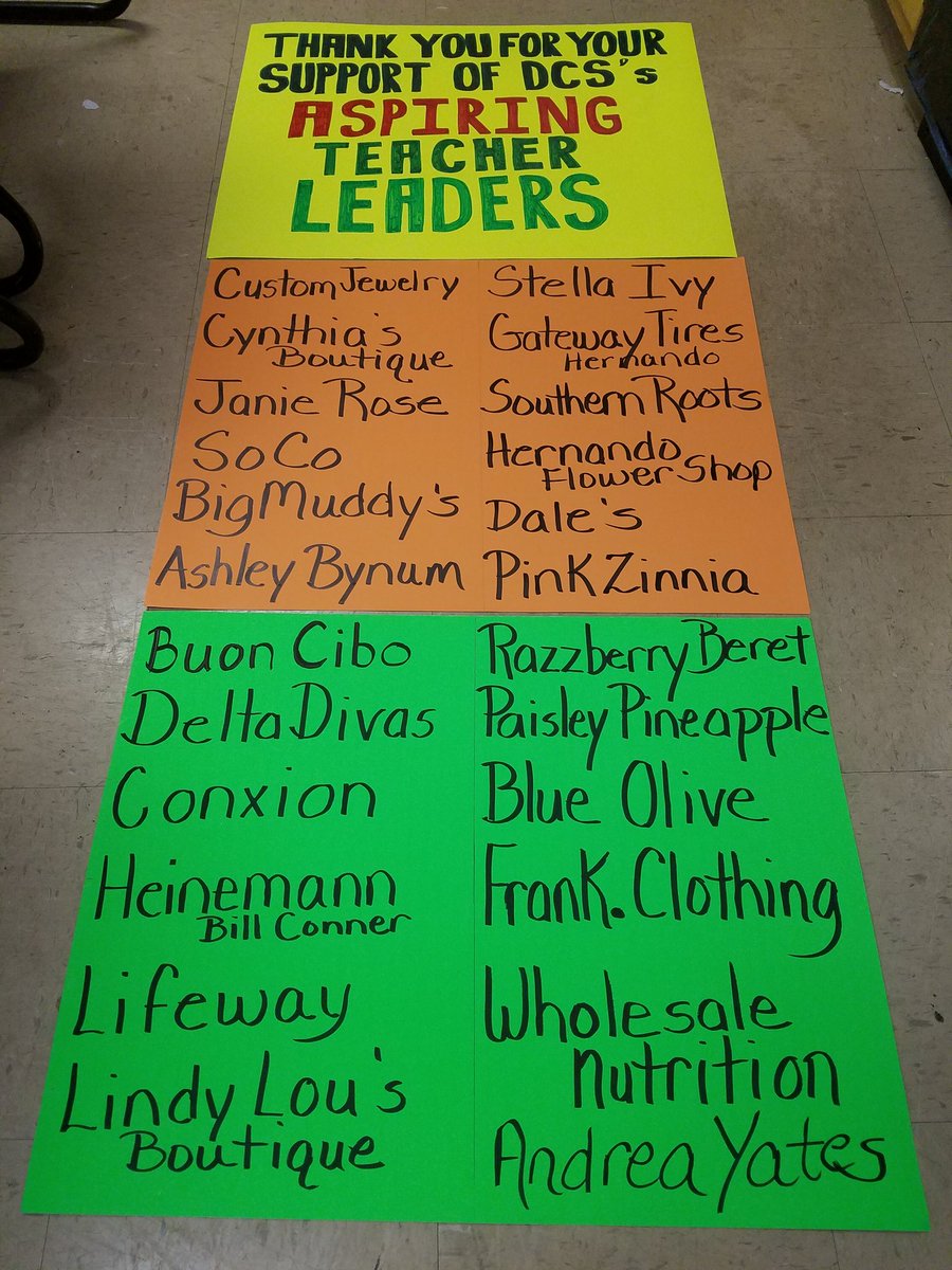 LindseyJ_HMS's tweet photo. Congrats to @TweetDCS Aspiring Teacher Leaders; big thanks to the businesses that supported these leaders! #TeamDCS https://t.co/In4SXx3Dxm