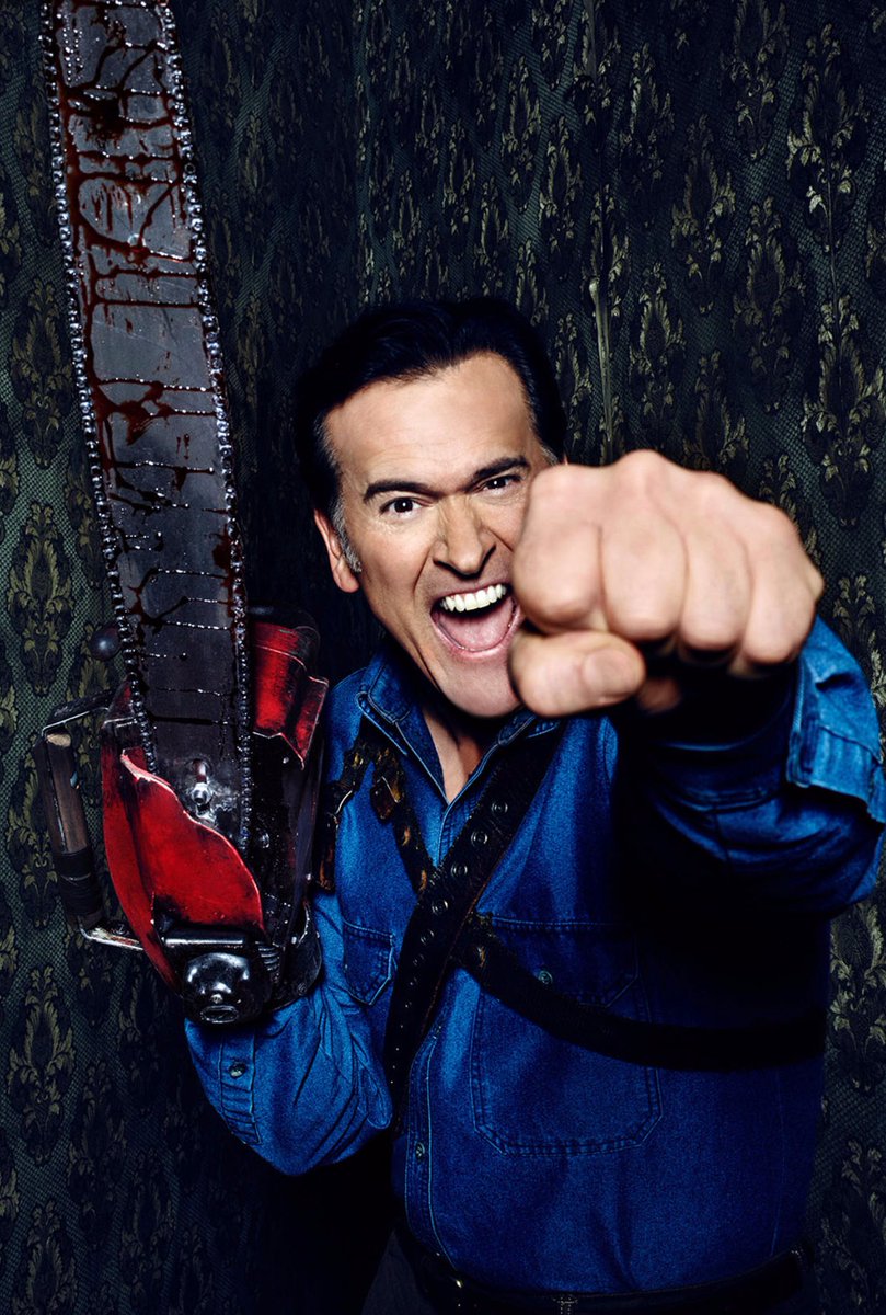 My movie hero! #brucecampbell #evildead #ashvsevildead #deadites #f4f #l4l #horror #horrorfan #samraimi