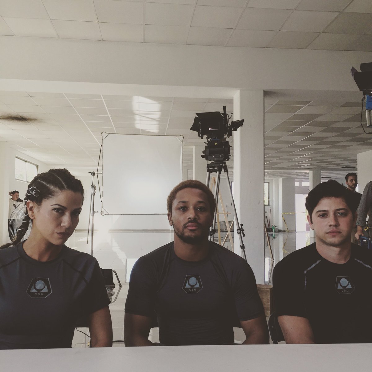 RomeoMiller's tweet image. Just trying to save the world from the living dead. #deadtrigger #deadtriggermovie #setlife