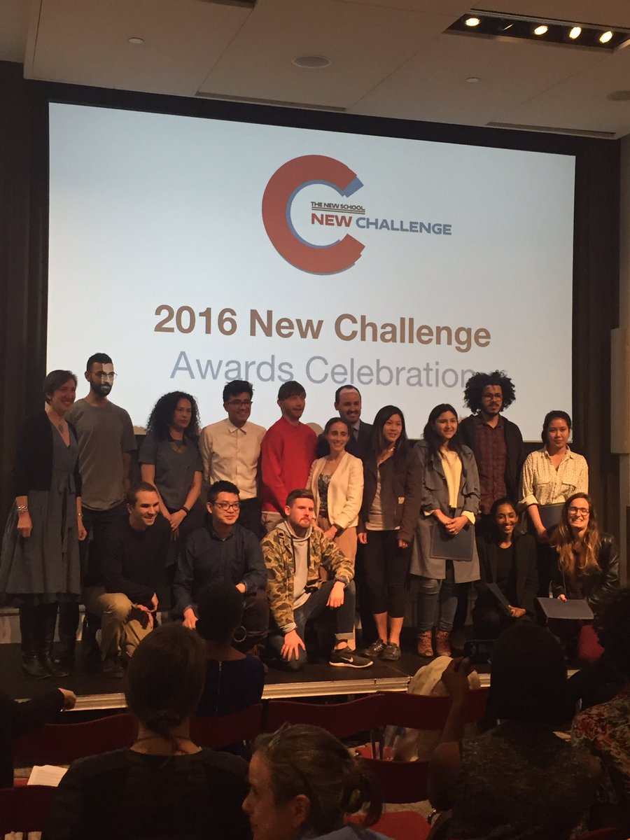 TheNewSchool's tweet image. With over 70 submissions from all 6 schools @tnsnewchallenge is proud to bring you our innovative winners!!