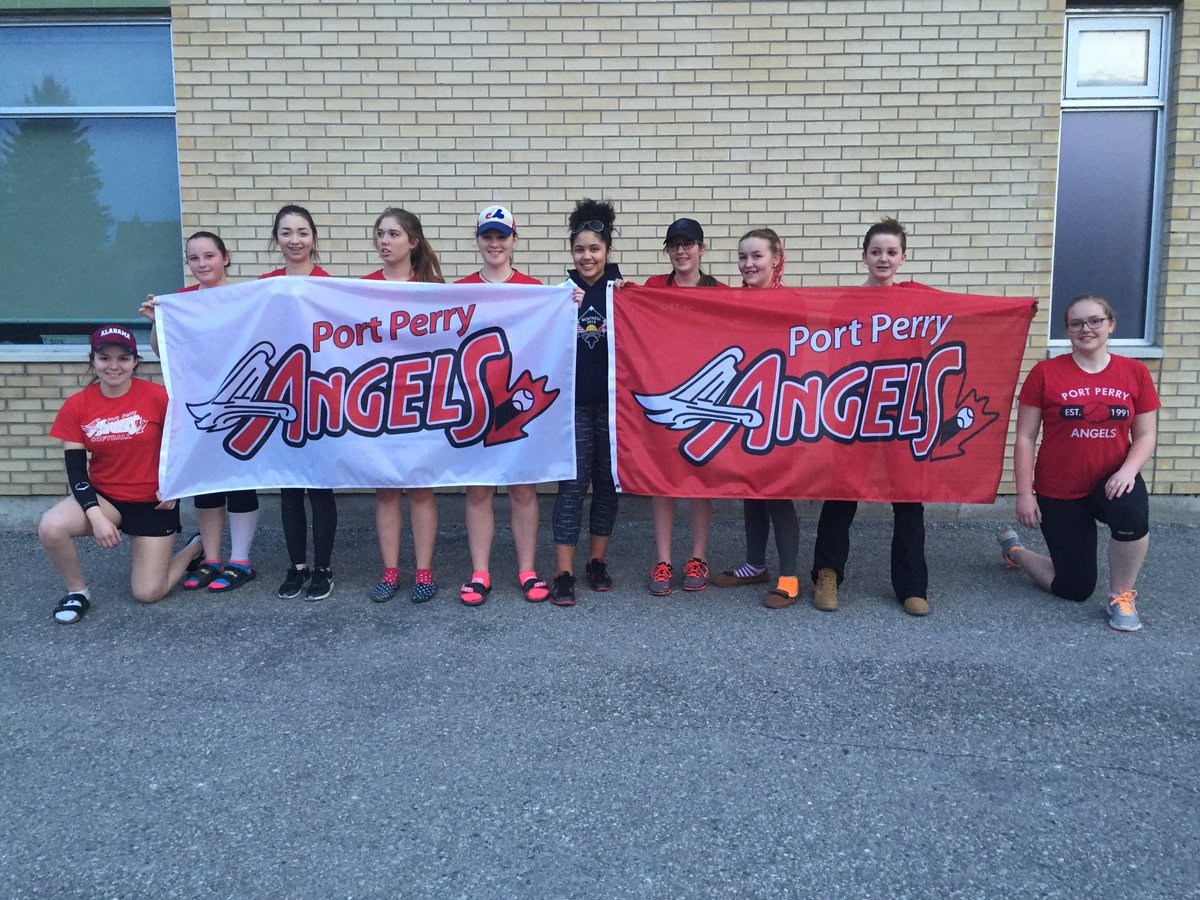 PP_Angels_2000's tweet photo. Hang your bag, grab your glove and raise your flag! Let's start the season!! #portperryangels #softball https://t.co/0UhcSsQ7oX