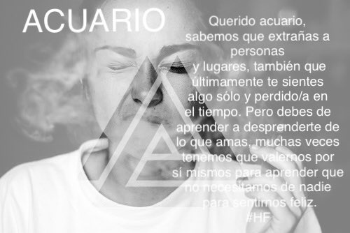 #HoróscopoFakeland #HoróscopoACUARIO