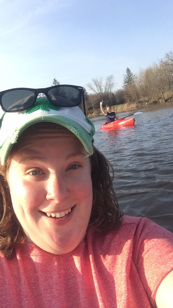 Lesliecorrinne's tweet photo. Enjoying the river #fastadvilfanatics #sponsored https://t.co/07B1dg6n3n