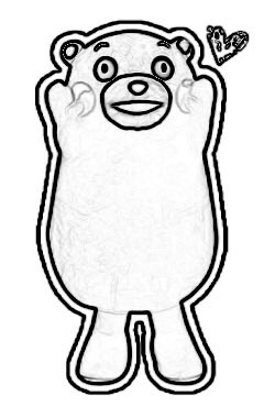 日本プロ野球記録分析 も 好き On Twitter 塗り絵だモン くまモン頑張れ絵 C 2010熊本県くまモン