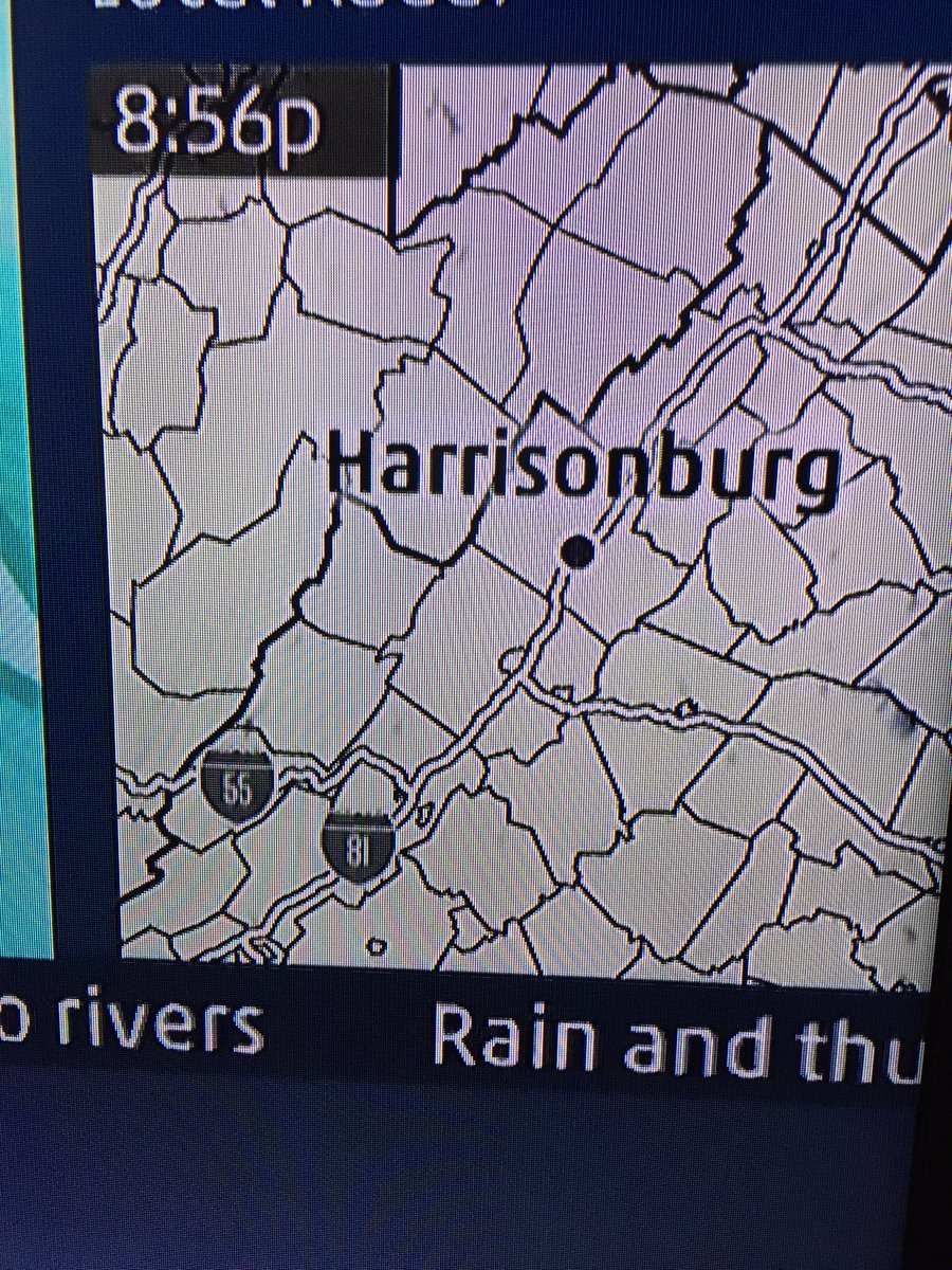 Cheyne_Tribe242's tweet photo. Hey @weatherchannel you may want to check your graphics. Should be I-64 not I-55. Unless I'm reading wrong https://t.co/k59HViQFHY
