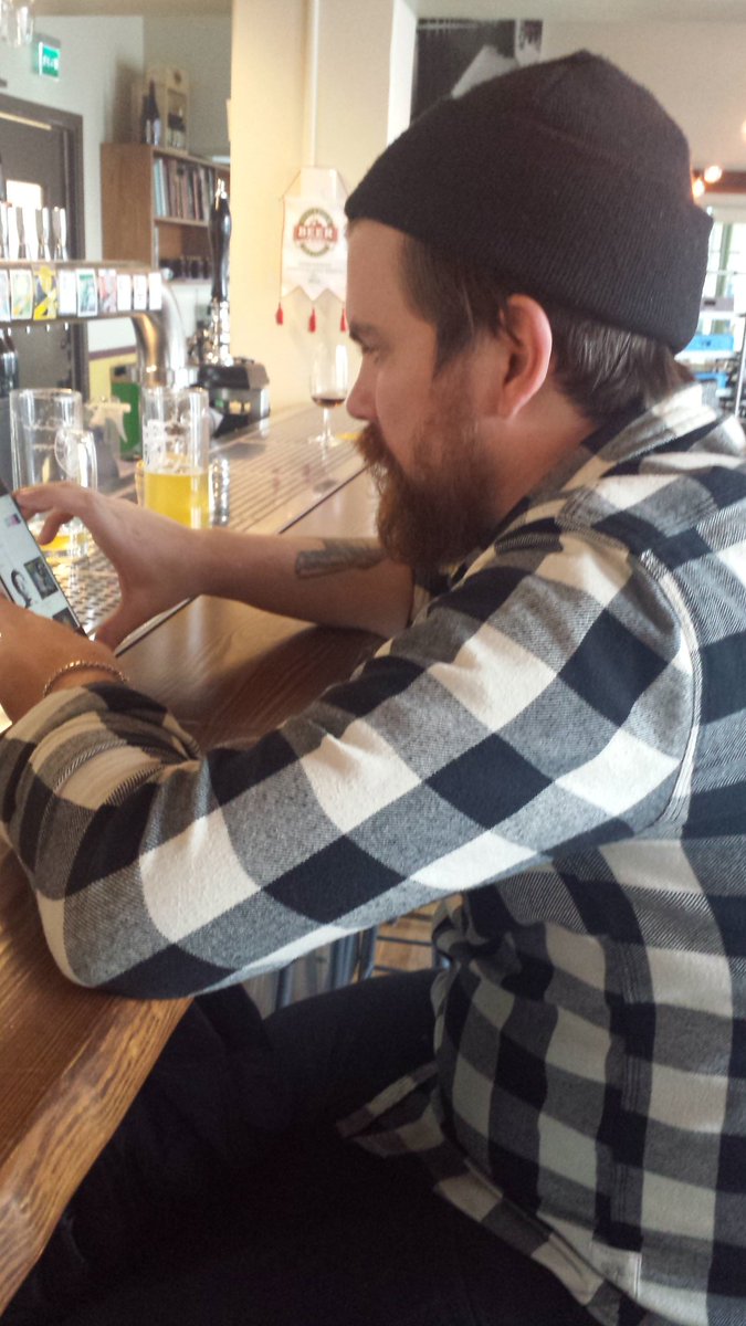 Färdiga med dagens inspelning &amp; Cristoffer lägger upp Ölpodden om Malmös ölmässa. Finns på SoundCloud och iTunes