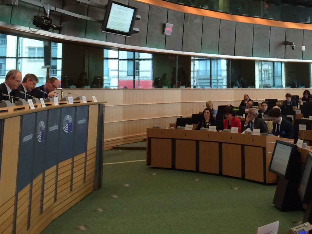 vestager's tweet photo. Effective enforcement of EU competition law by empowering national competition authorities - public hearing in EP/EC https://t.co/ZtMMRATb2w