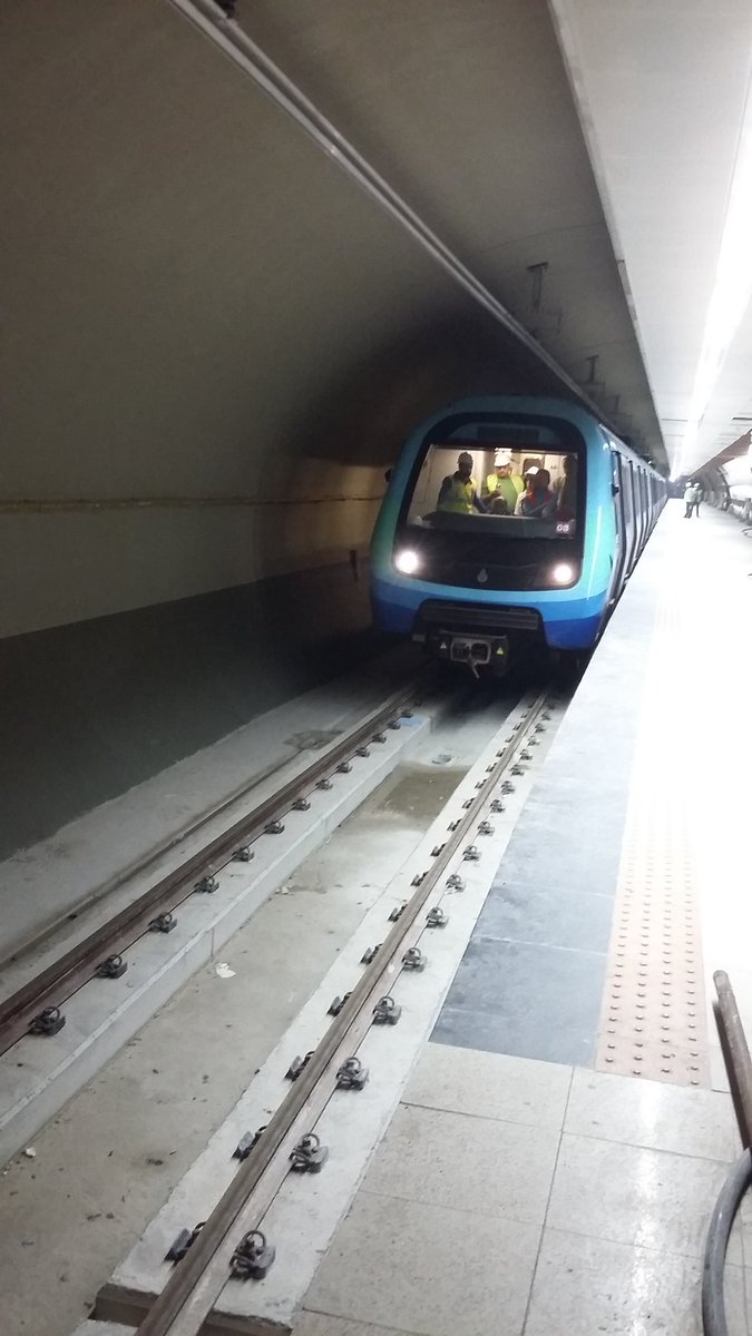 Kartal-Tavşanlar metro testleri