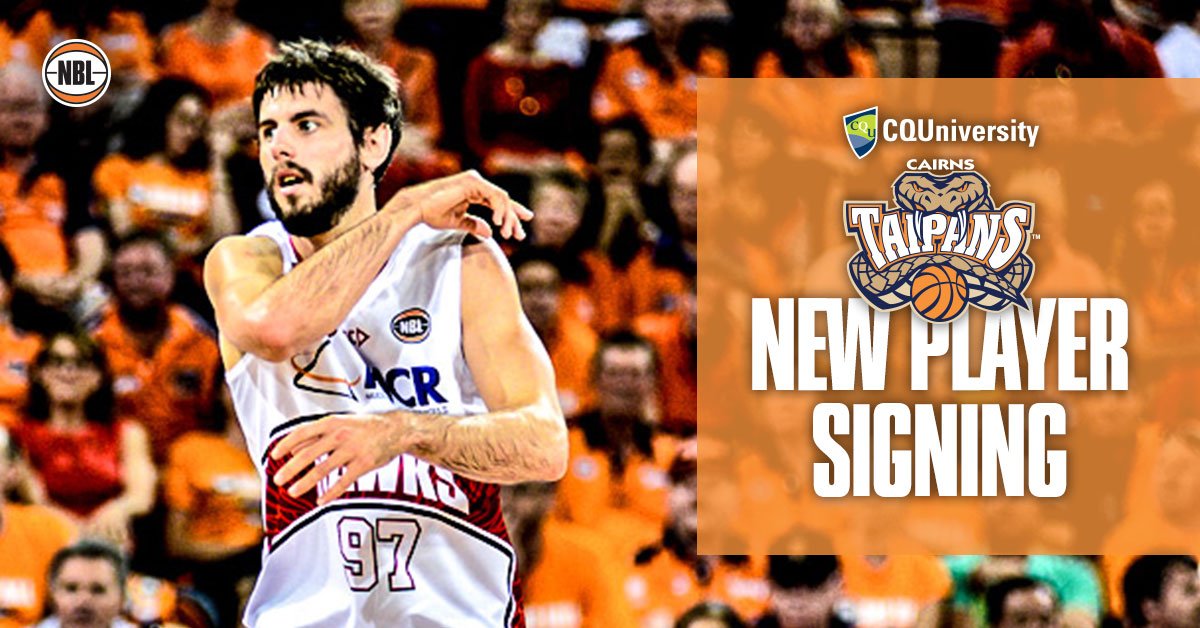 CairnsTaipans's tweet photo. We are excited to announce the signing of Jarrad Weeks for the 2016/17 NBL season!
Details: https://t.co/EpgMZvI1Vz https://t.co/DoBiafed8C