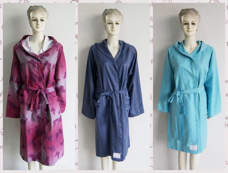 Alice__chen's tweet image. That is very beautiful and quick-dry bathrobe!!!!Microfiber bathrobe,fashional!!